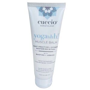 Cuccio Somatology Yogahhh! Muscle Balm 3.25 Fl Oz Post Fitness Restoring Ritual